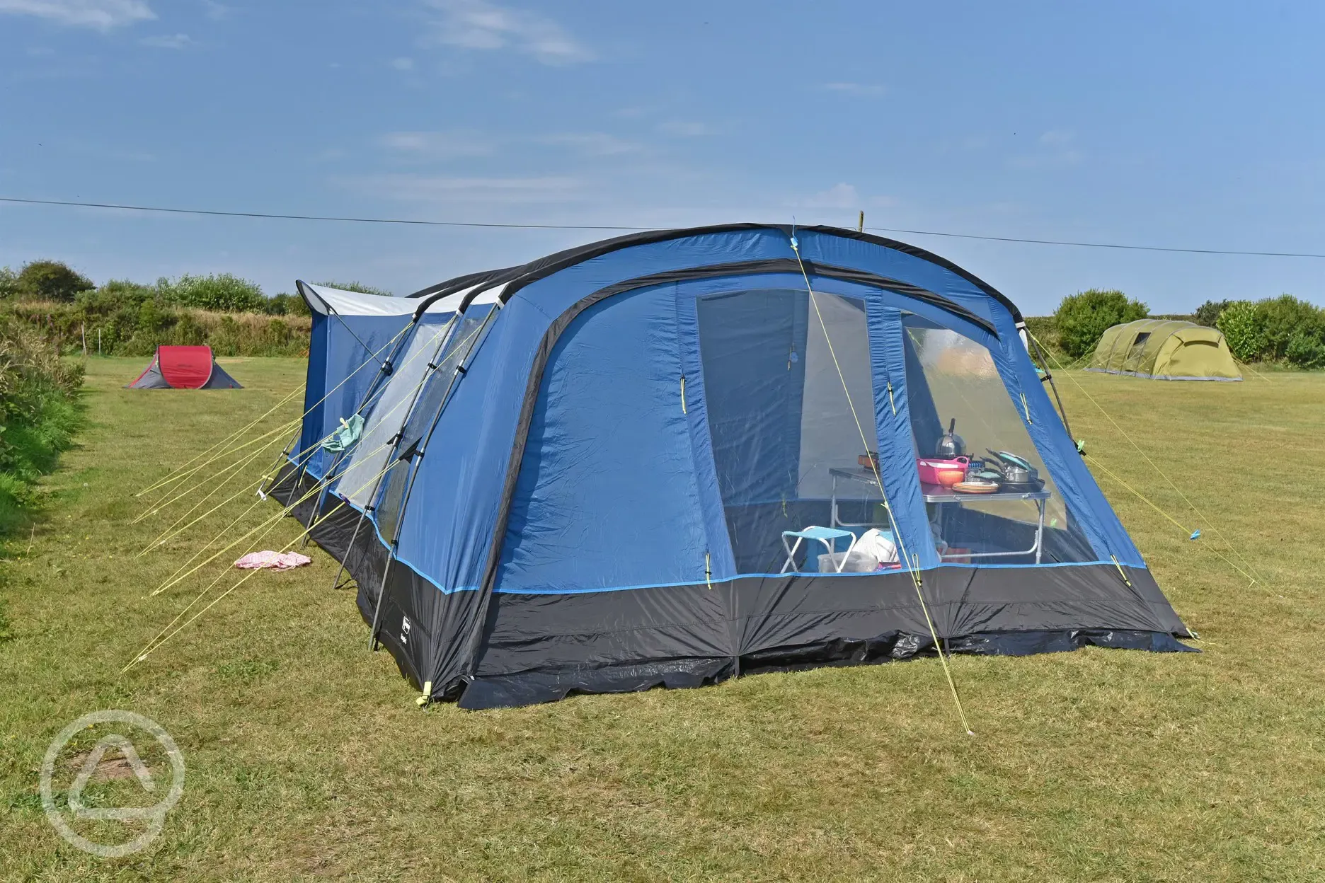 Non electric grass pitches 
