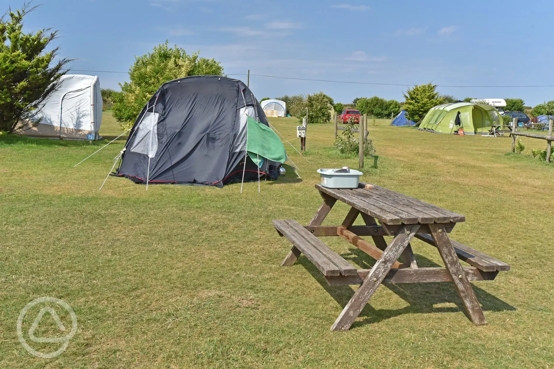 Electric grass pitches 
