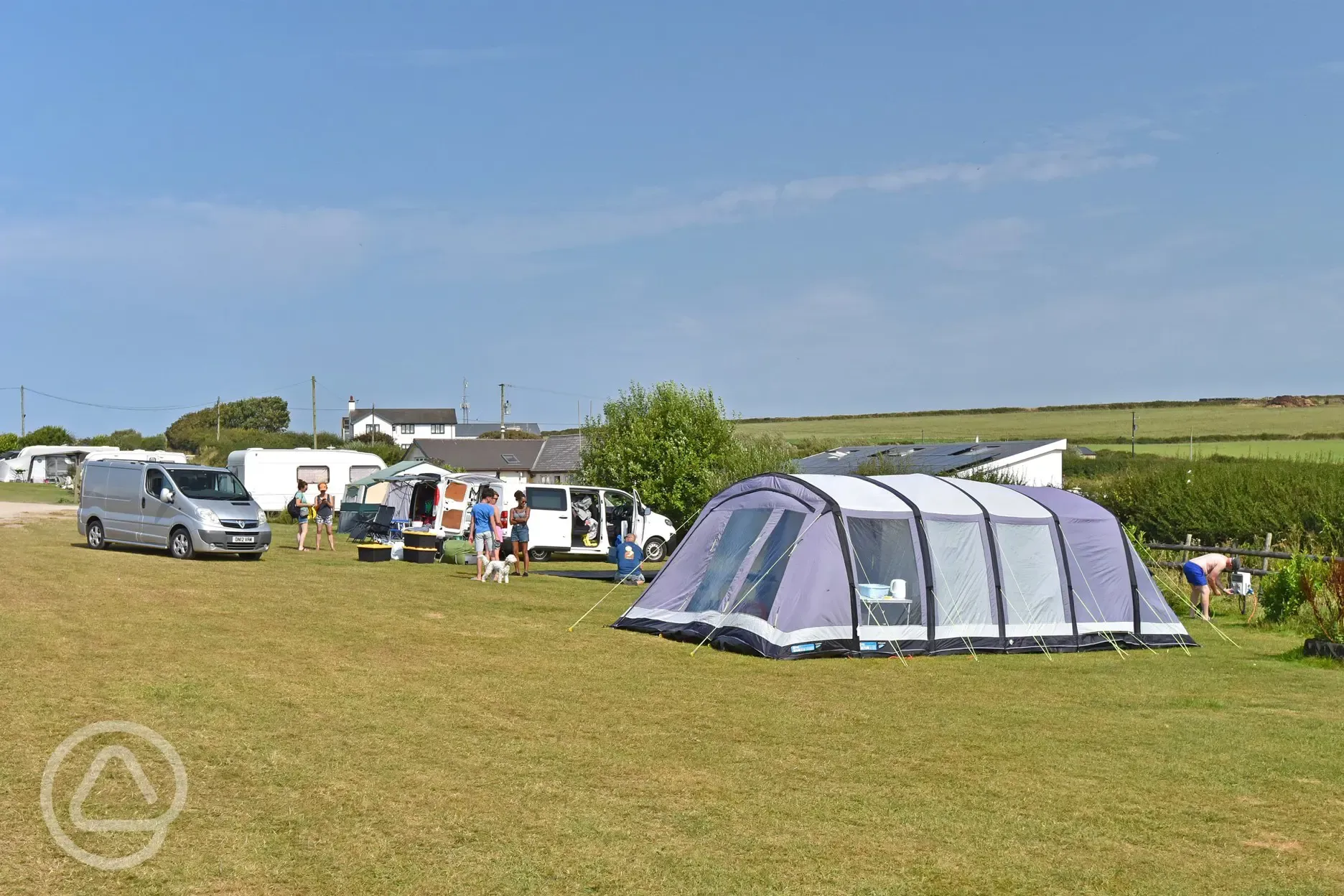Electric grass pitches