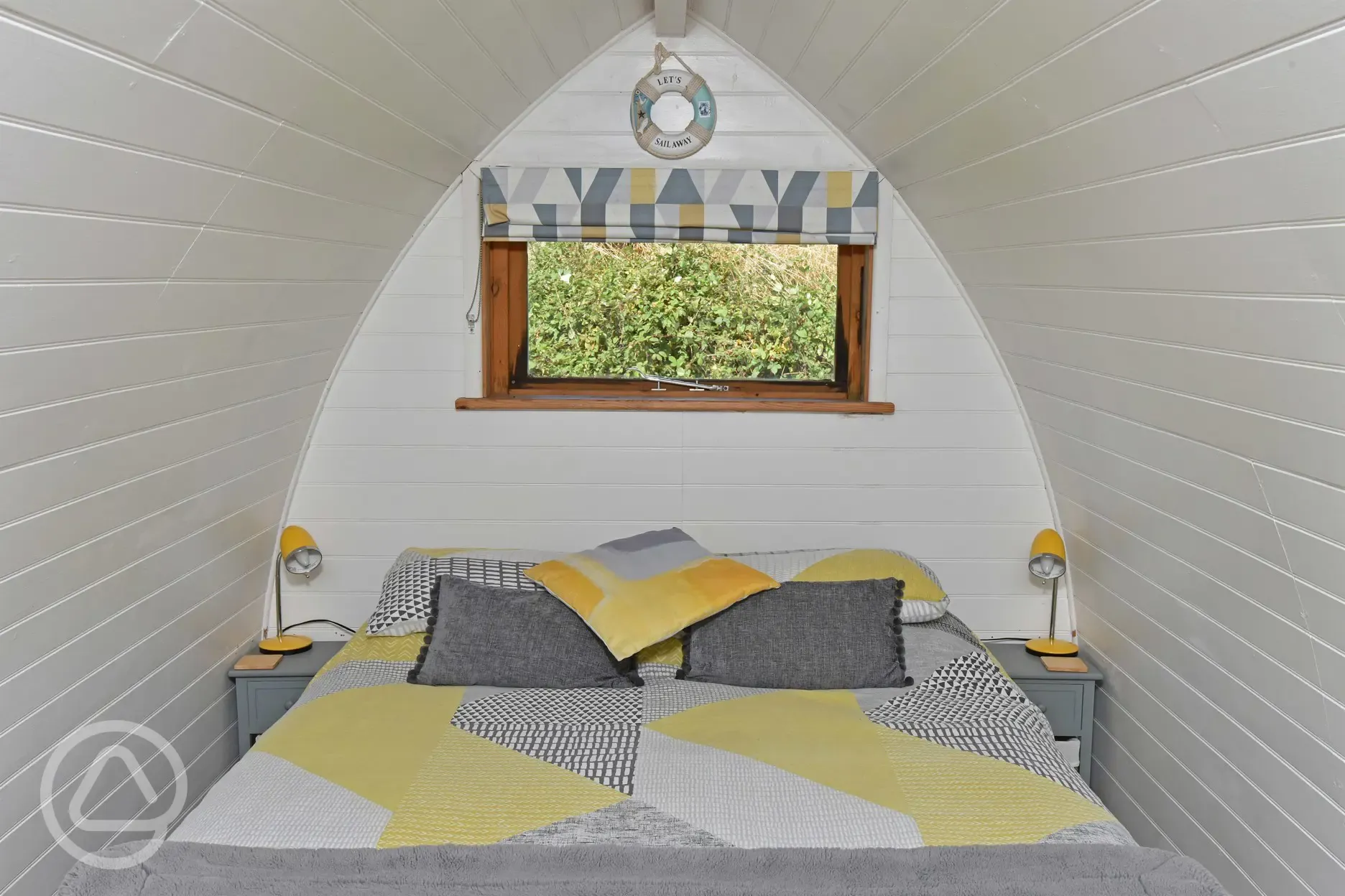 Atlantic, Pacific and Southern glamping pod beds