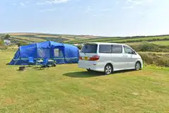 Non electric grass pitches with space to park alongside Non electric grass pitches with space to park alongside