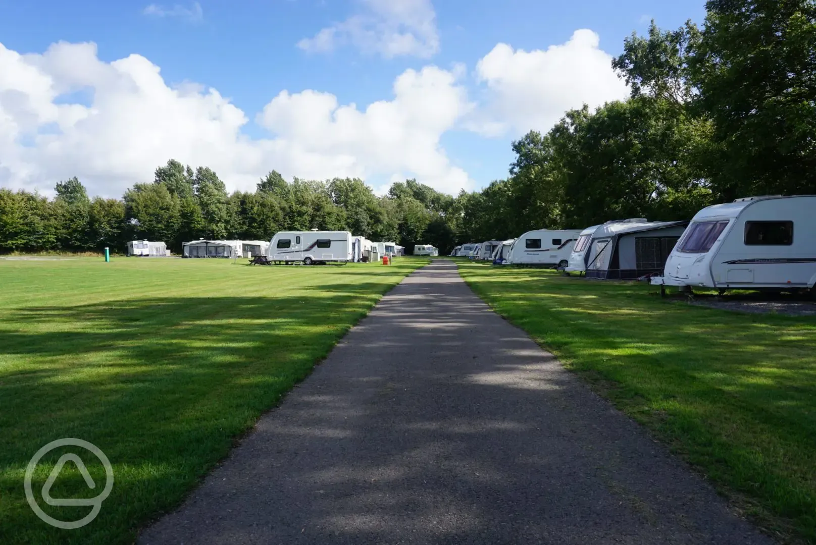 Pitches at Llandow Caravan and Camping Park