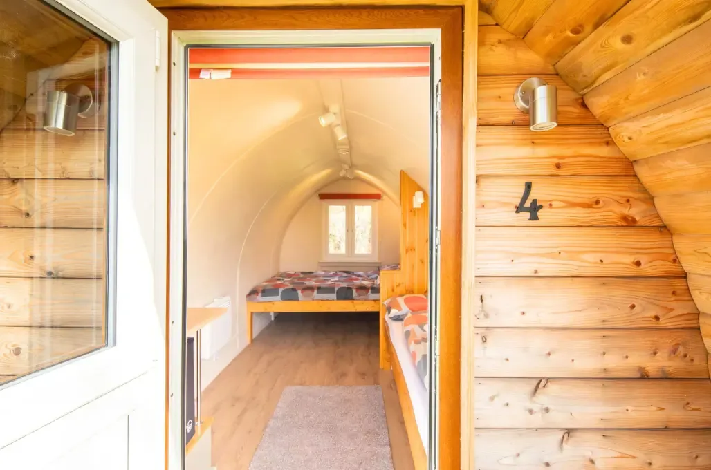 Camping pod interior (three person)