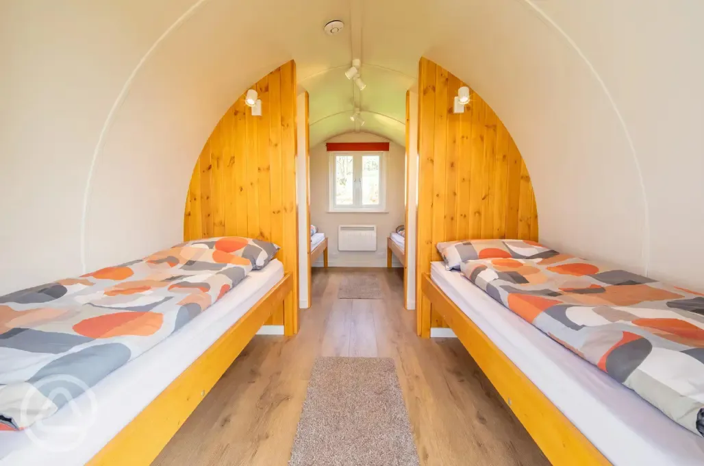 Camping pod interior (four person)