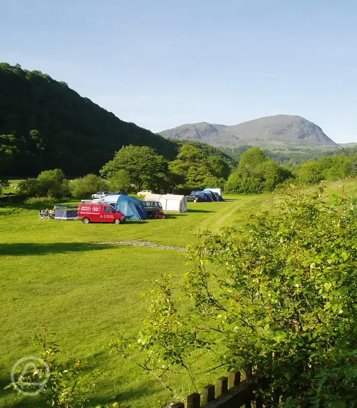 Llechrwd Farm Camping in Blaenau Ffestiniog, Gwynedd