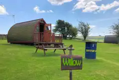 Willow glamping pod