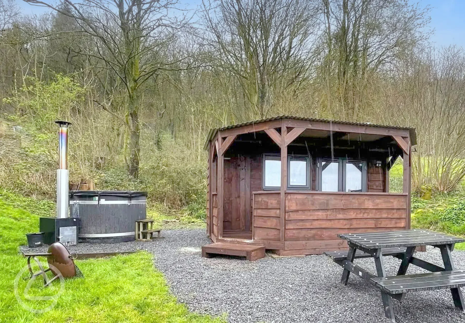 Ape Dale View cabin with optional wood-fired hot tub Ape Dale View cabin with optional wood-fired hot tub