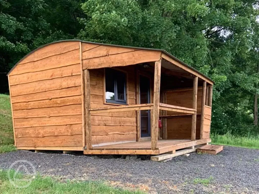 Glamping shack