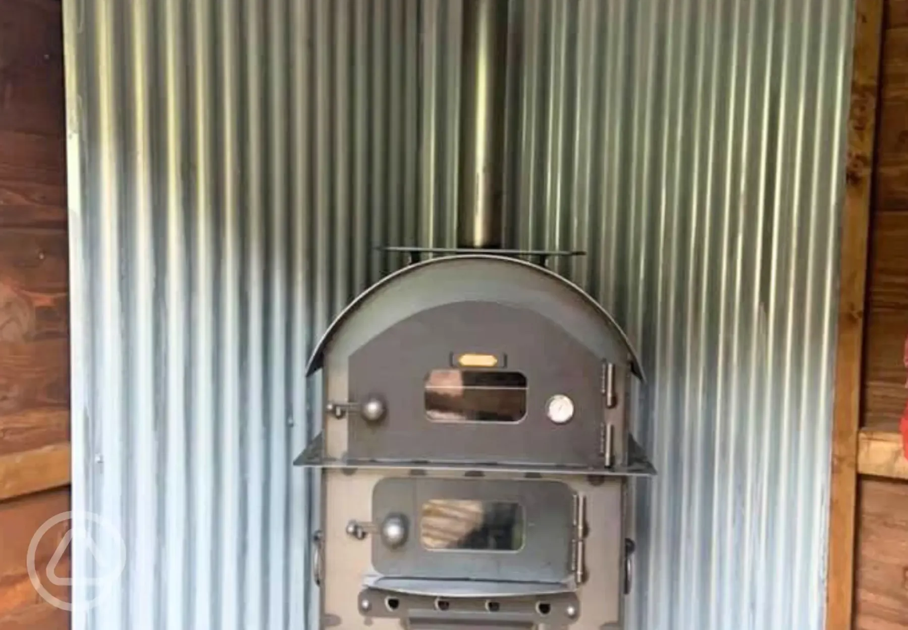 Communal wood-fired pizza oven Communal wood-fired pizza oven