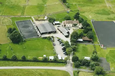 Aerial view of Marlbrook Farm