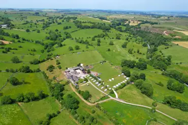 Aerial view of site