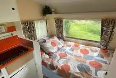 Vintage Bubble caravan small double bed