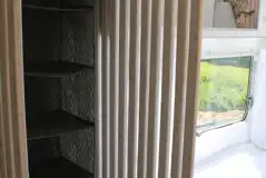 Vintage caravan wardrobe