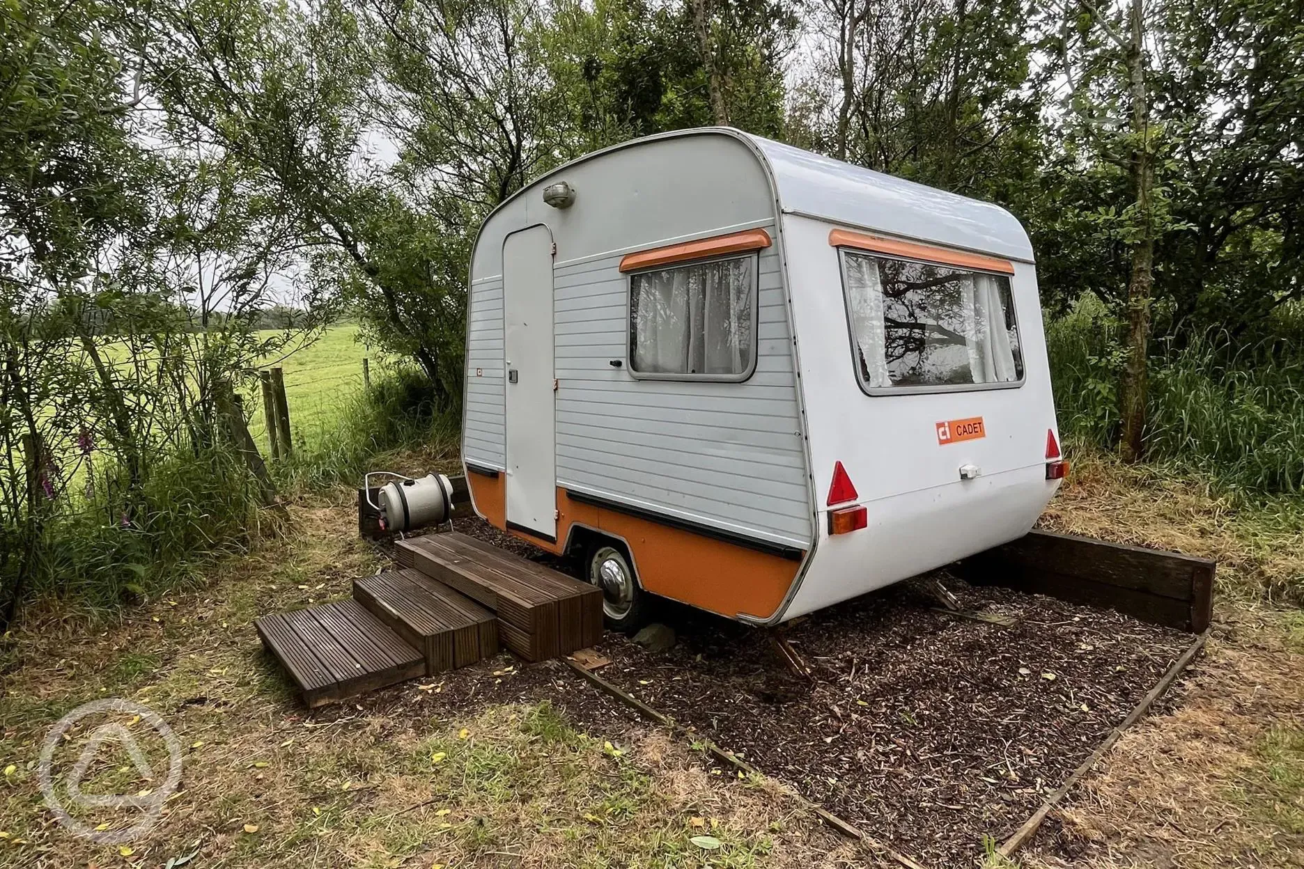 Vintage Bubble caravan