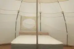 Bell tent interior