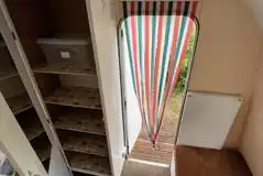 Vintage Bubble caravan clothes storage cupboard