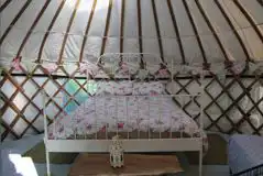 Yurt interior