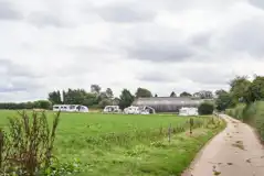 Field barn hardstanding pitches with optional electric