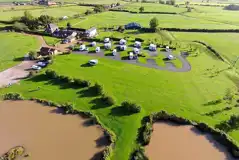 Aerial of the site