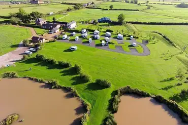 New farm aerial shot