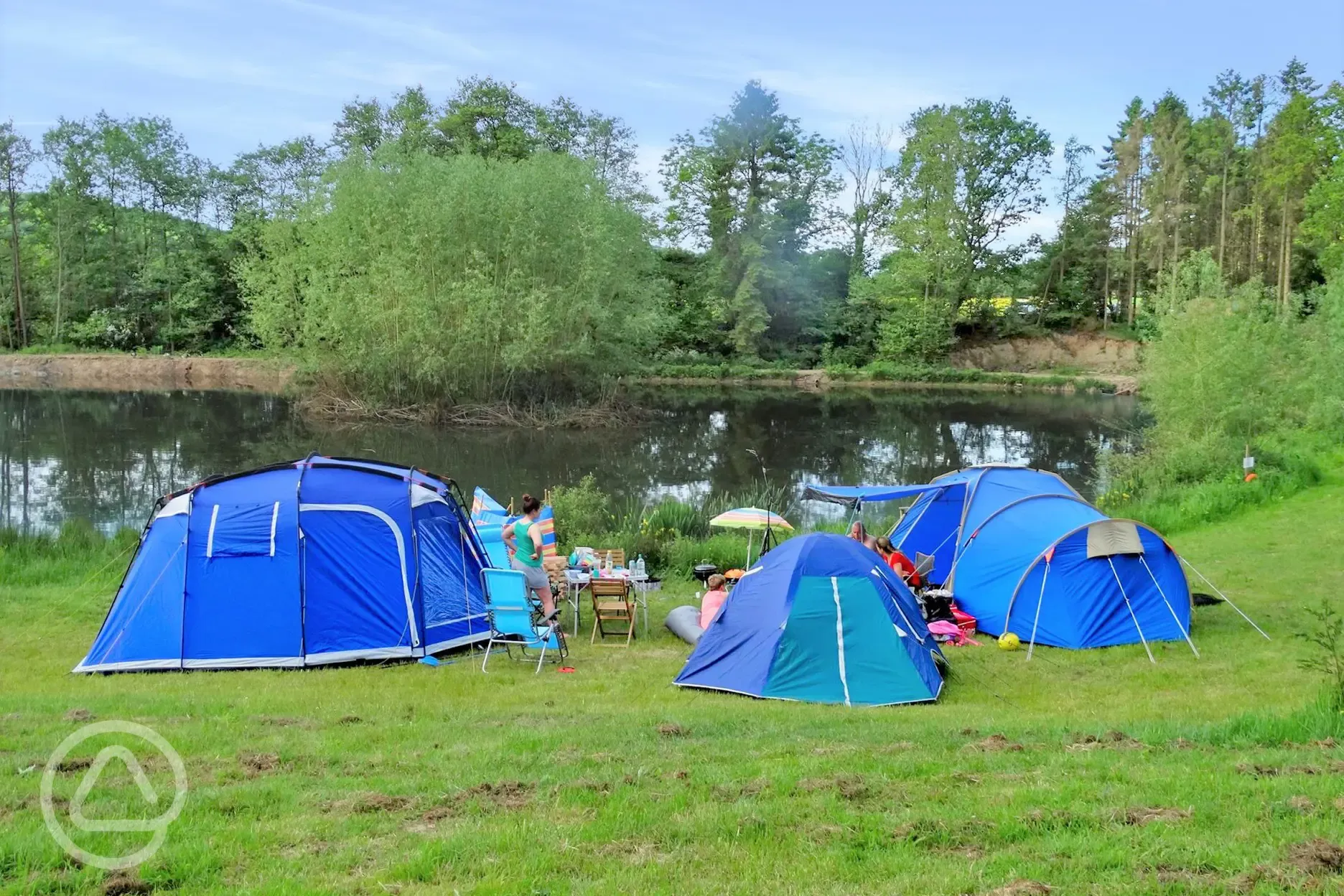 Lakeside grass pitches