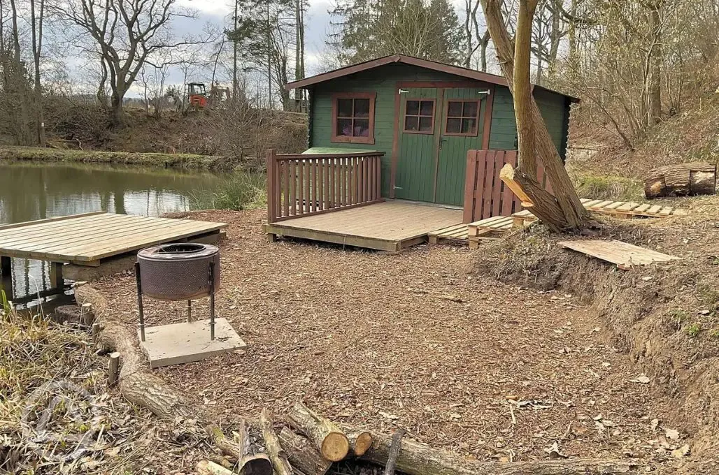 Lakeside cabin