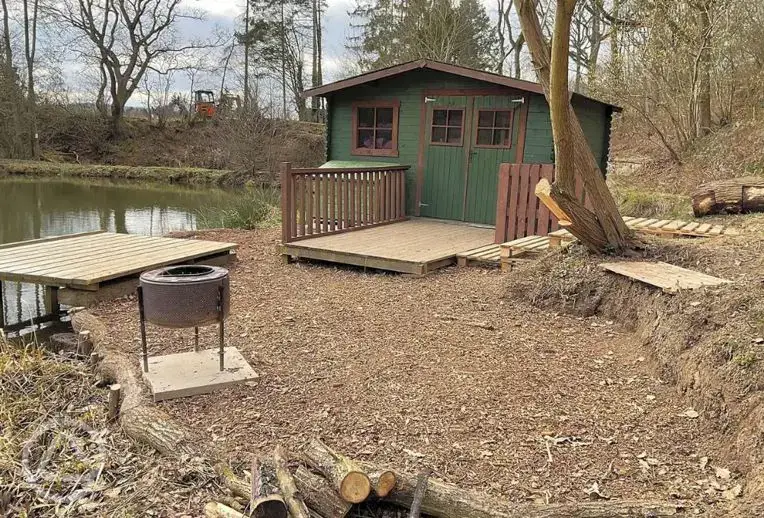 Lakeside cabin