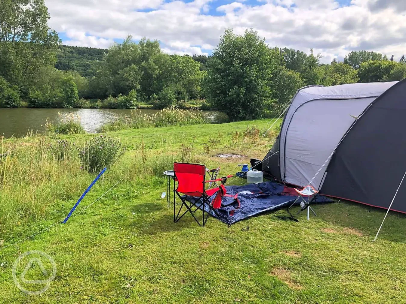 Lakeside grass pitches