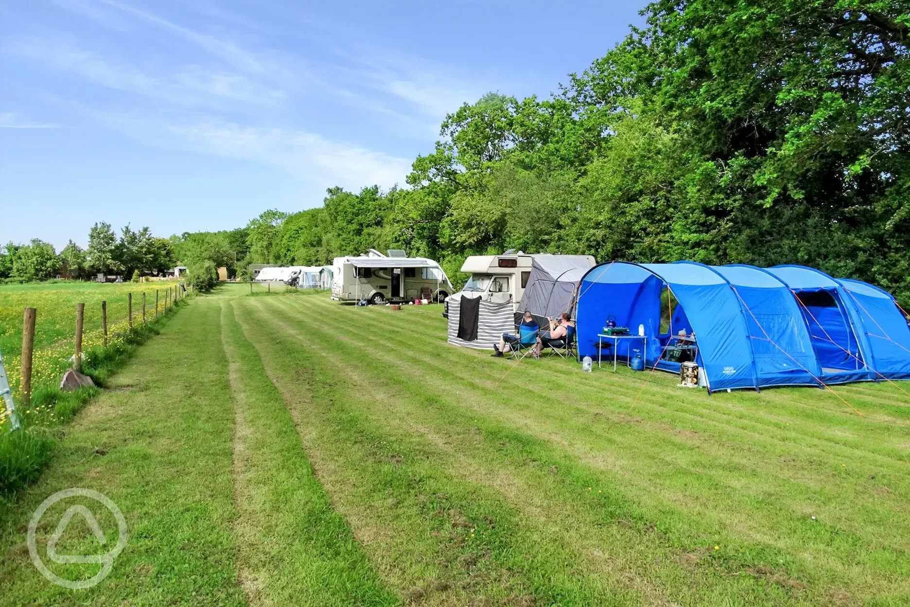 Meadow non electric grass pitches