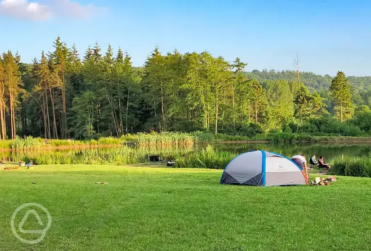 Lakeside grass pitches