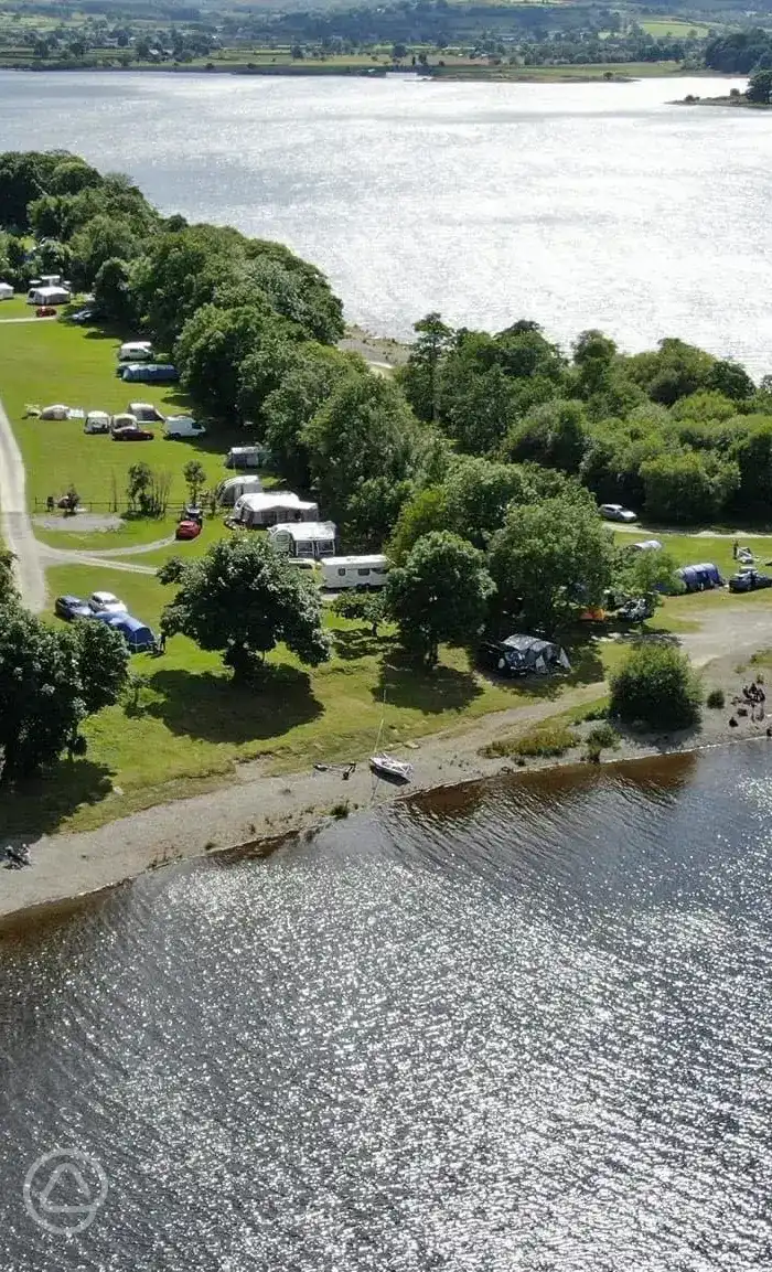 Pant Yr Onnen Lakeside Campsite in Bala, Gwynedd