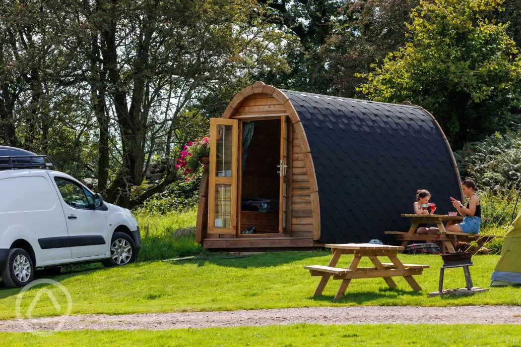 Camping pod