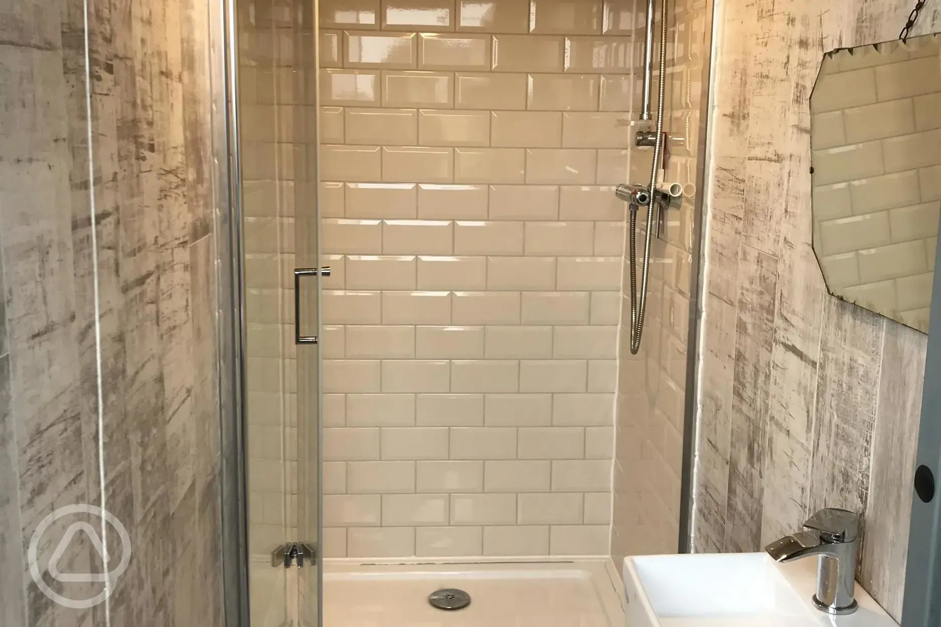 New Shower Room - Cream