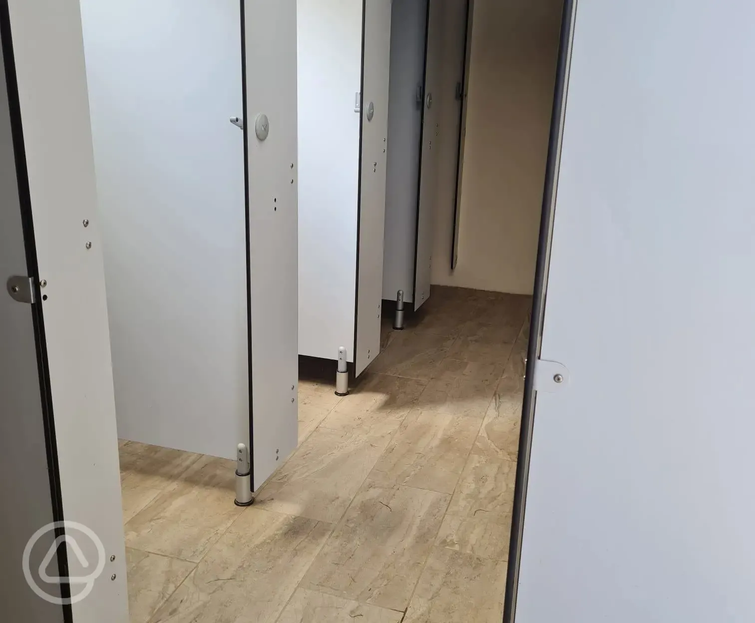 Men's toilets at Penwarne Campsite