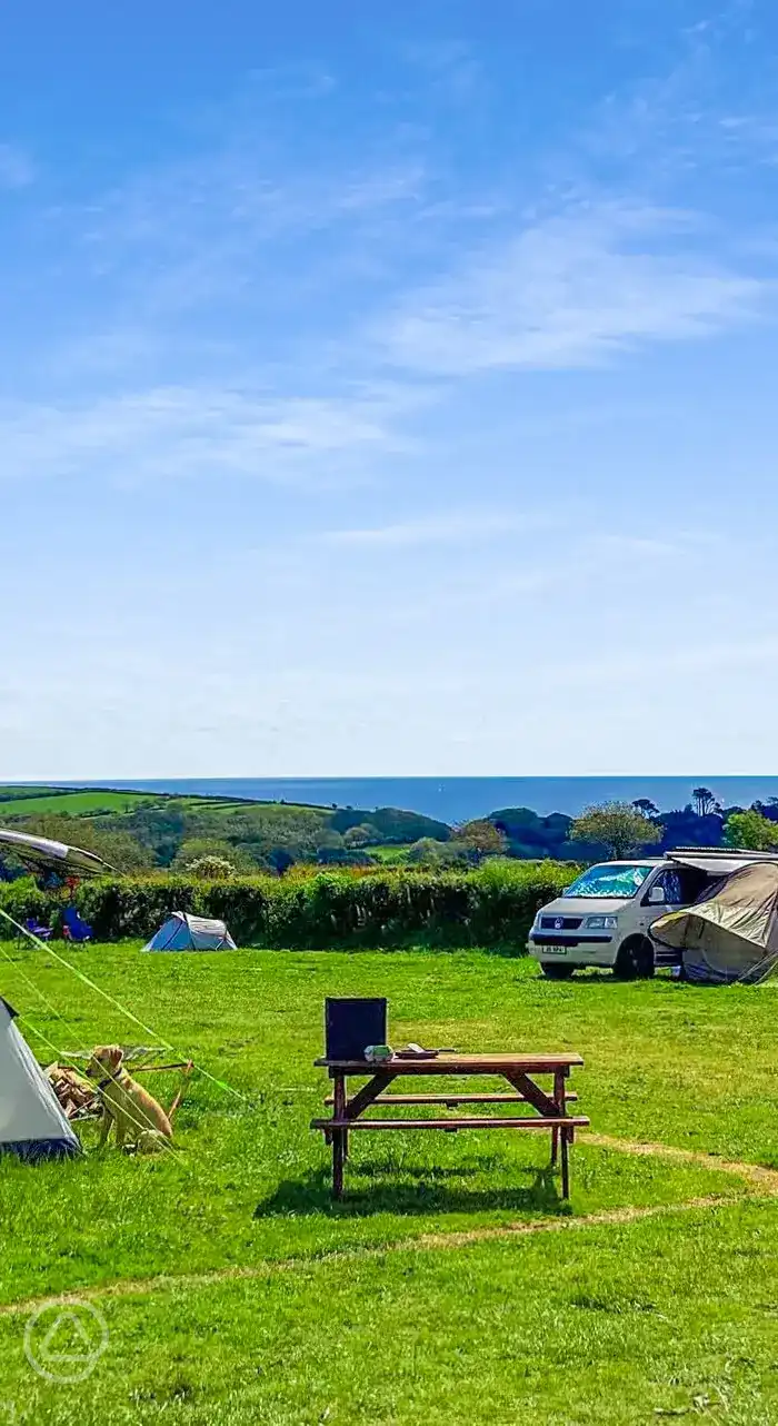 Penwarne Campsite in Falmouth, Cornwall - book online now