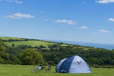 Non electric grass pitches at Penwarne Campsite