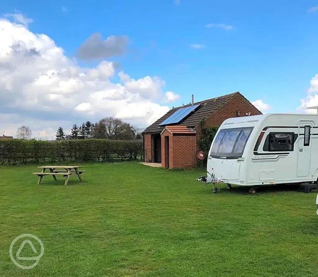 Grass pitches with optional electric 