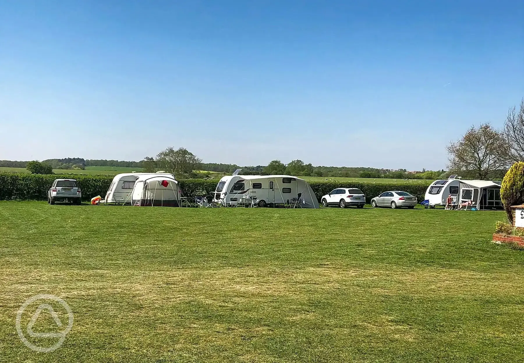 Grass pitches with optional electric 