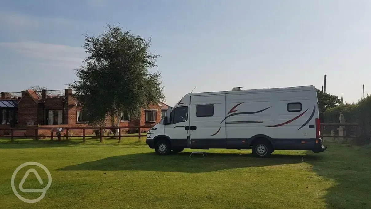 Grass pitches with optional electric 