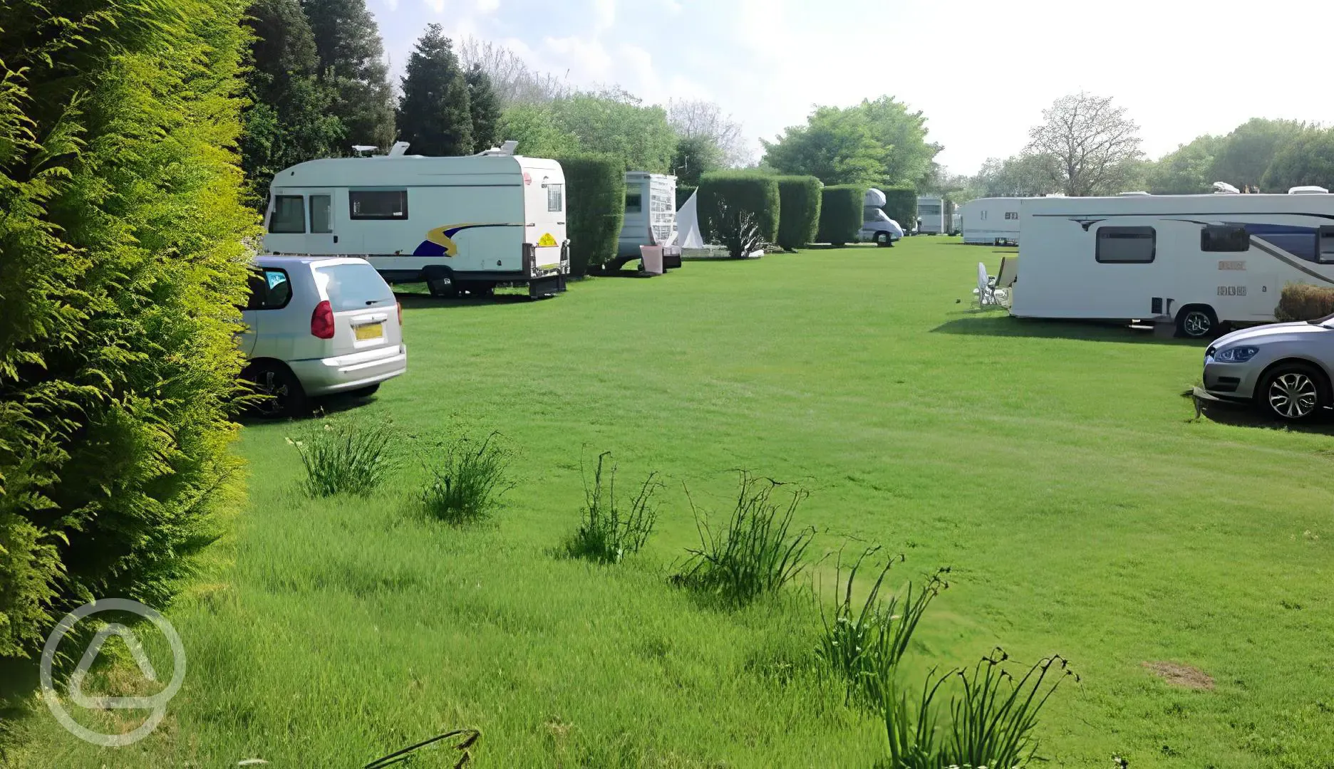 Grass pitches with optional electric 