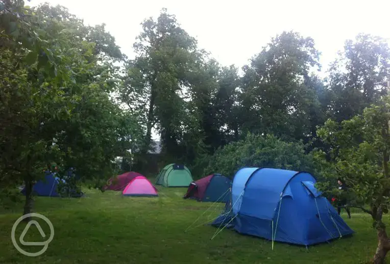 Tent camping at the Pillars of Hercules