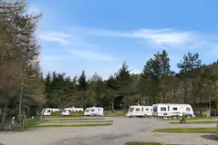 Fully serviced hardstanding touring pitches