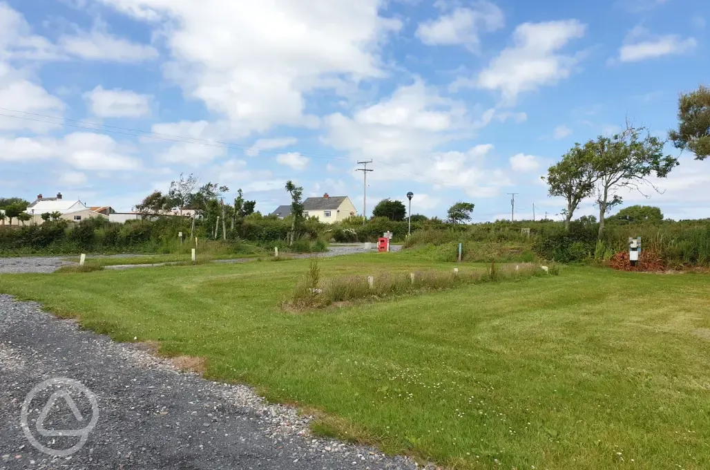 Optional electric grass pitches