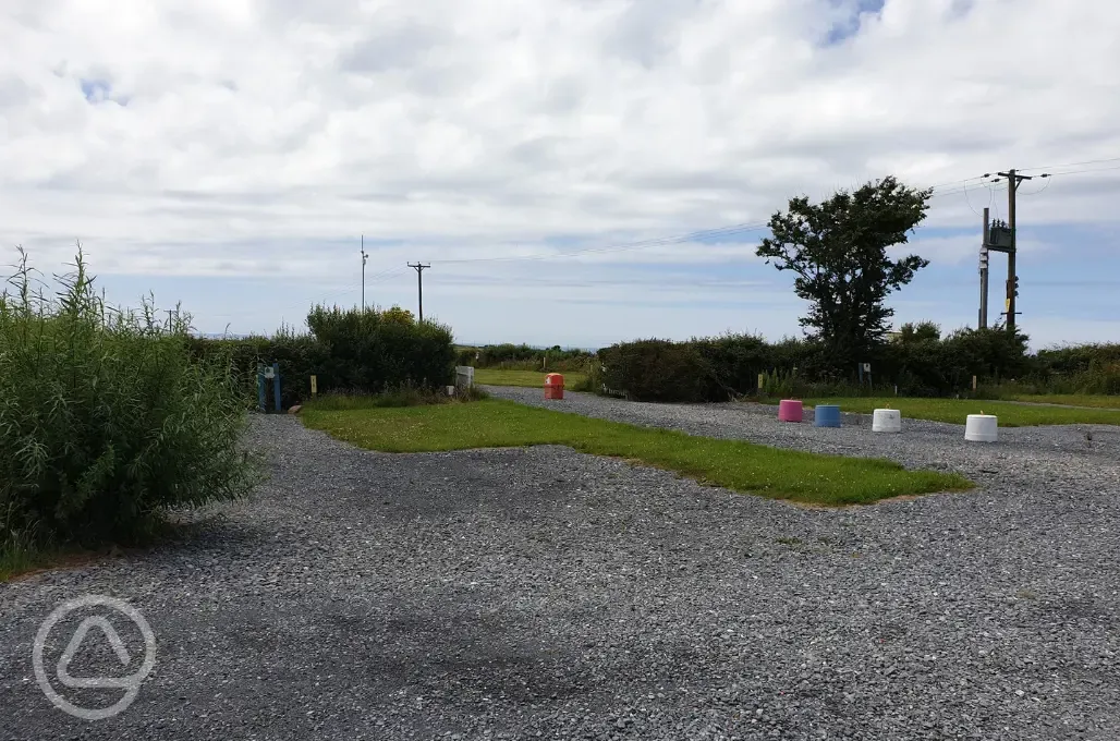 Electric hardstanding pitches