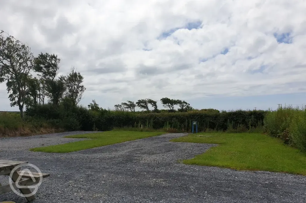 Electric hardstanding pitches