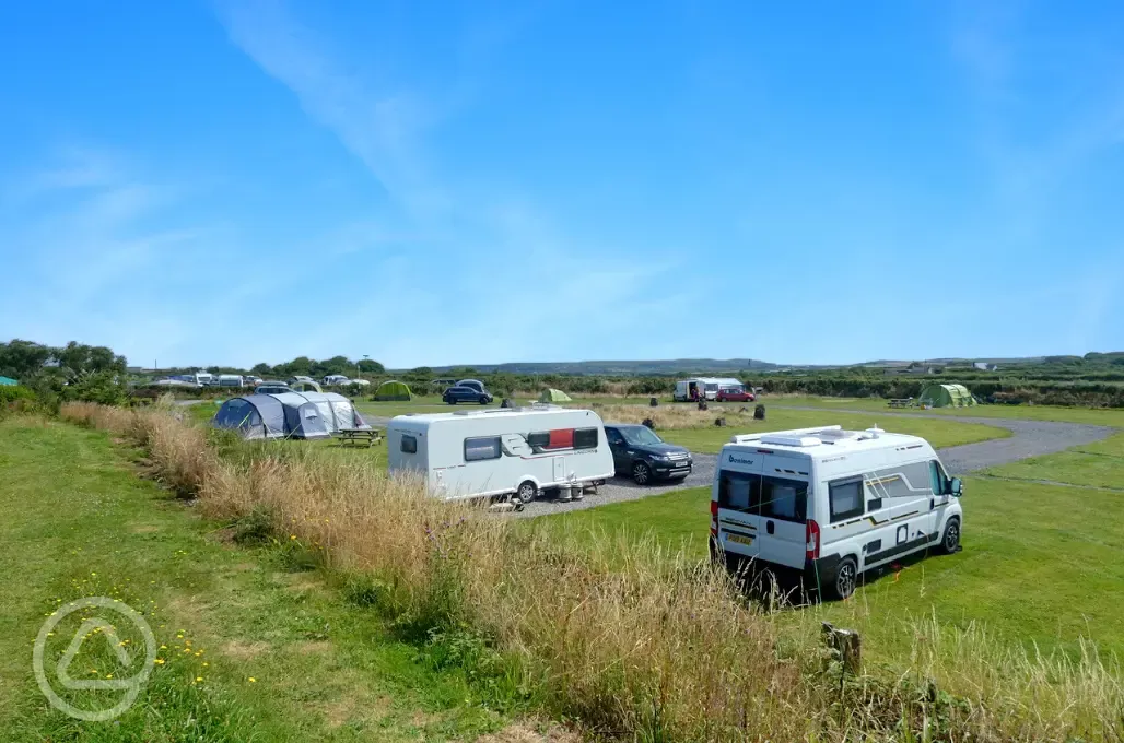 Electric hardstanding pitches