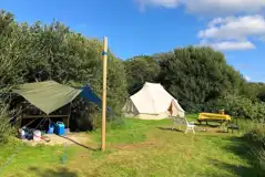 Lily Pad emperor bell tent exterior
