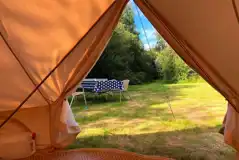 Billy Blue bell tent view
