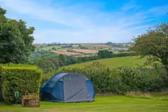Large tent on an electric grass pitch with a 16 amp hook up Large tent on an electric grass pitch with a 16 amp hook up