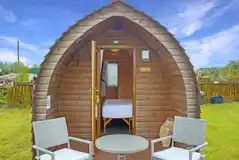 Willow camping pod 